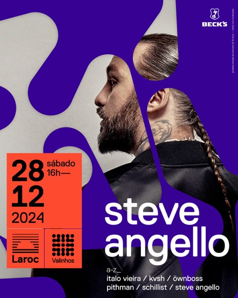 Laroc with Steve Angello
